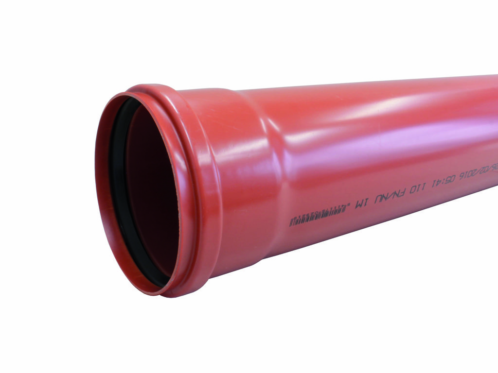 SCALA PLASTICS RIOOLBUIS FN 160-5M ROODBRUIN ref 6001.1605