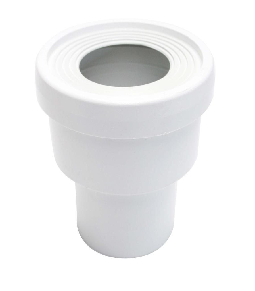 SCALA PLASTICS AANSLUITSTUK RECHT WC E-100MM ref 3104.1100