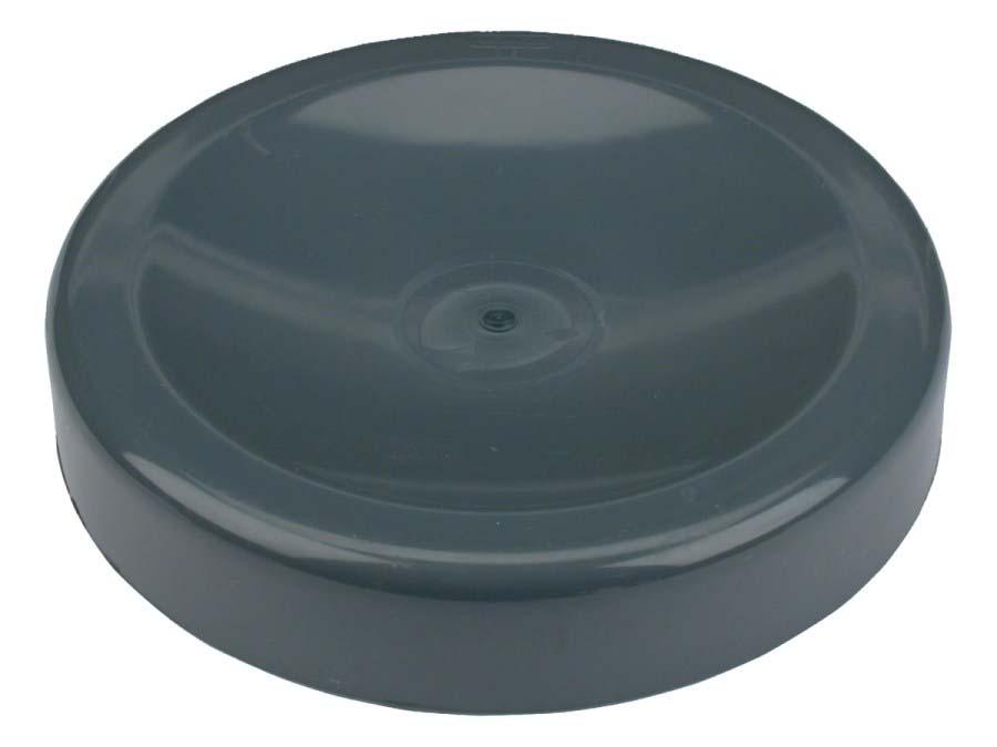 SCALA PLASTICS RIOOLDEKSEL 200MM DONKERGRIJS ref 6004.6200