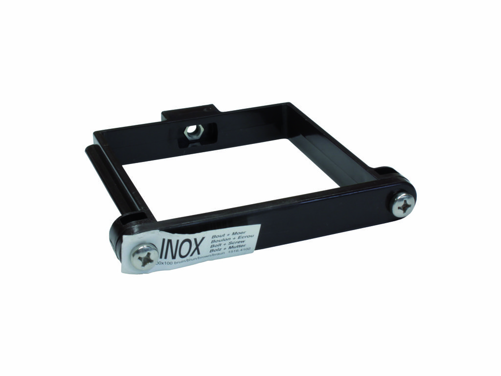 SCALA PLASTICS FIXO 100X100+ VIERKANT BRUIN ref 1516.4102