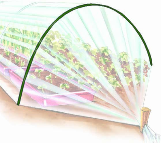 SCALA PLASTICS TUNNELTUBE GREEN 16MM 2.00M ref 7205.7920