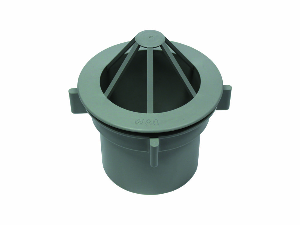 SCALA PLASTICS BLADVANG.+WARTEL 80MM L GRIJS ref 1508.9188