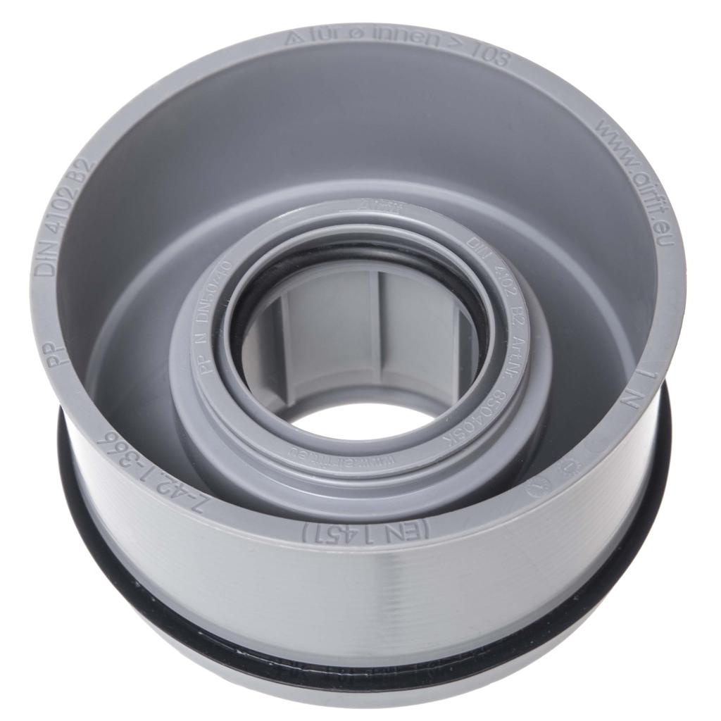 SCALA PLASTICS INWENDIG VERLOOP PP 110MM 110 ref 6900.1111