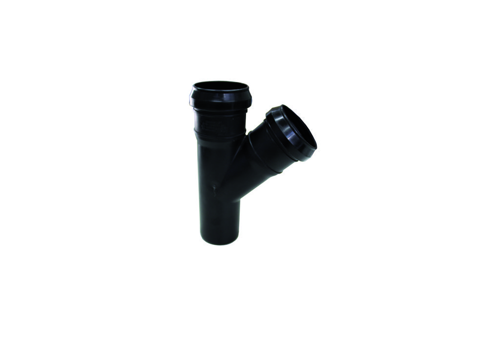 SCALA PLASTICS SAN.T-STUK PP 50-45" LR ZWART ref 3203.3504