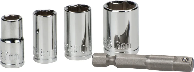 kwb|DOPSLEUTELSET MET ADAPTOR 50 MM|art 105110|EAN 4009311051103 |