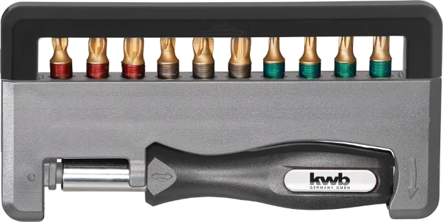 kwb|HANDY BIT BOX, TITAN    12-DELIG|art 154010|EAN 4009311540102 |
