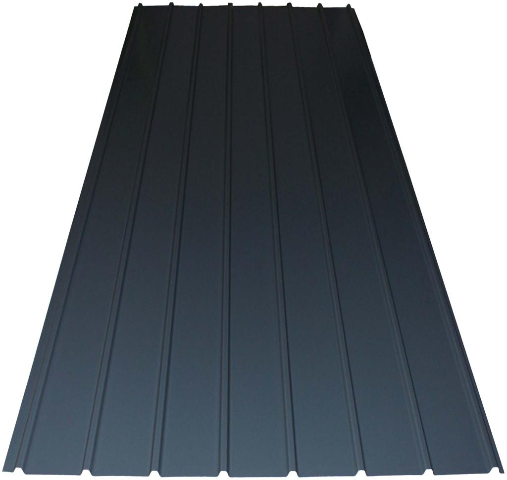 SCALA PLASTICS PROFIELPLAAT GELAKT ANTRACIET ref 1177.5000