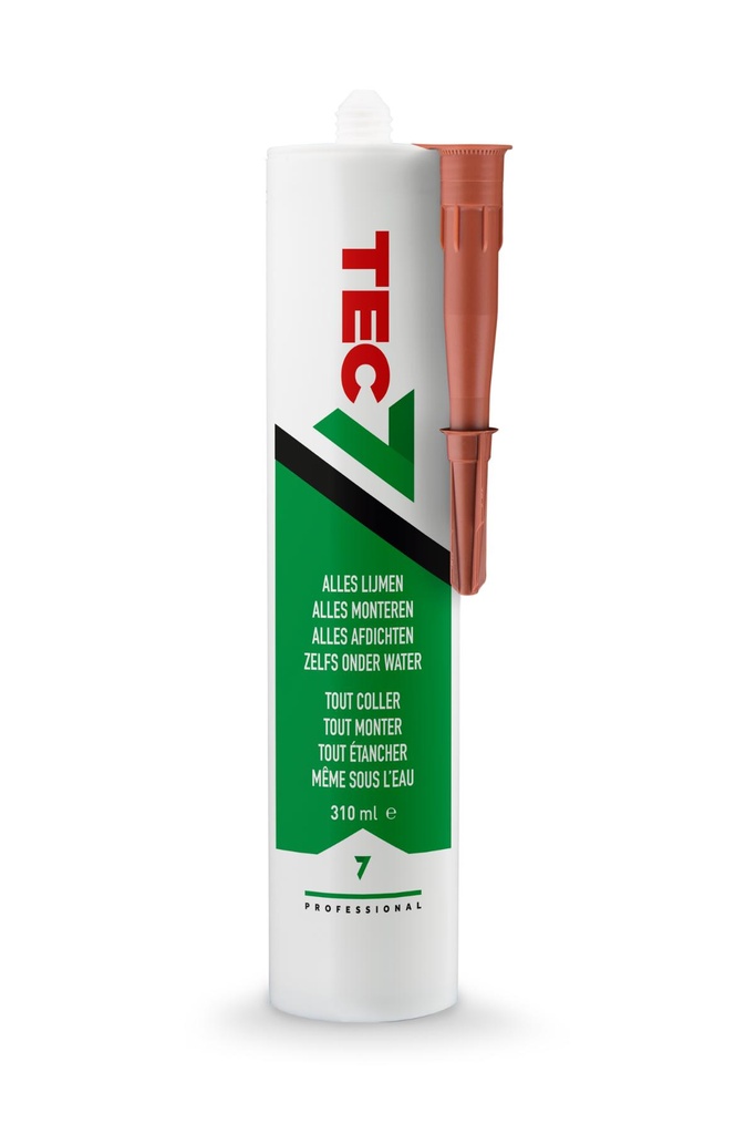 Tec7 Terracotta - patroon 310ML   ALLES AFDICHTEN, LIJMEN EN MONTERENref:5414195002544