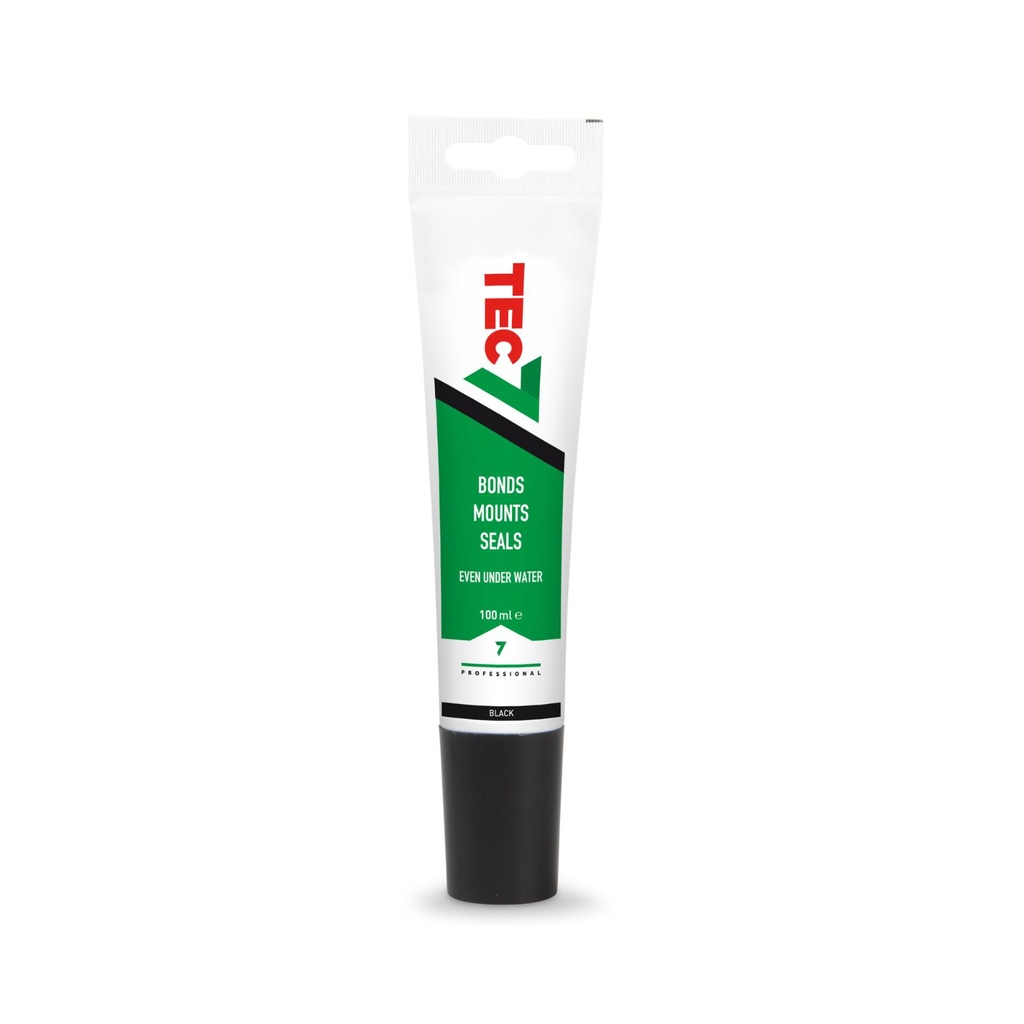 Tec7 Zwart - tube 100ML *NEWALLES AFDICHTEN, LIJMEN EN MONTERENref:5414195022641