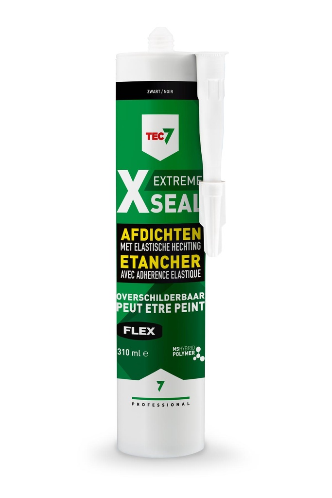 X-Seal Zwart - patroon 310ML      ALLES EN OVERAL AFDICHTENref:5414195008089