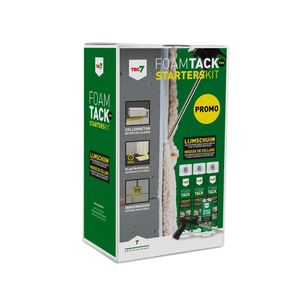 Starterskit FoamTack Pro  LIJMSCHUIMref:5414195005231