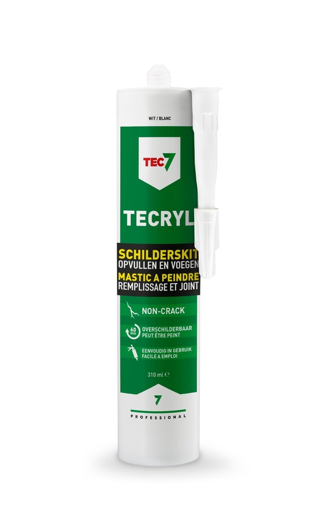 Tecryl Wit - patroon 310ML        PROFESSIONELE SCHILDERSKITref:5414195005392