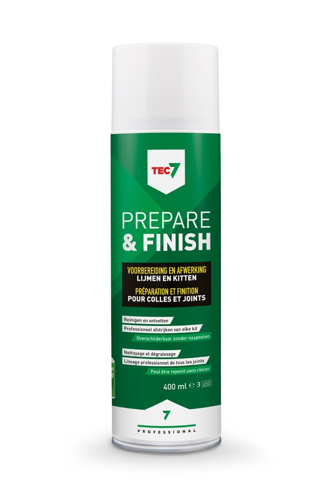 Prepare & Finish 400ML DE PERFECTE VOORBEREIDING EN AFWERKING VOOR LIJMEN EN KITTENref:5414195014738