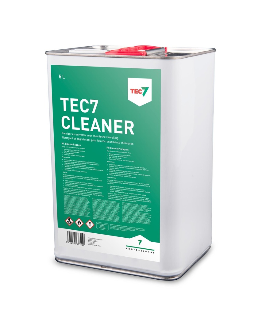 Tec7 Cleaner 5L         UNIVERSELE REINIGER EN ONTVETTERref:5414195683156