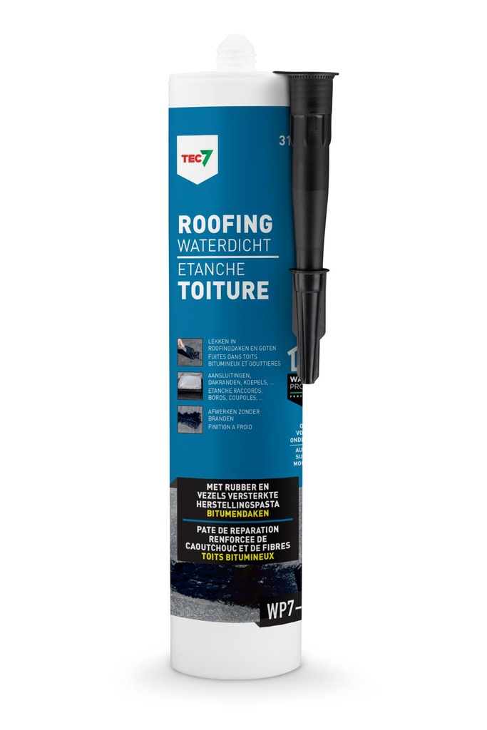 WP7-301 Roofing Waterdicht - patroon 310ML HERSTELLINGSPASTA VOOR ROOFINGDAKENref:5414195011577
