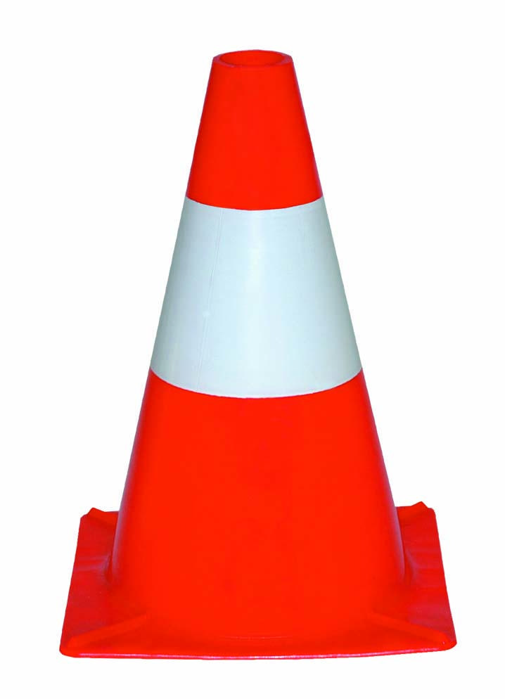 SCALA PLASTICS SIGNALISATIEKEGEL ROOD/WIT 31CM ref 8101.3031