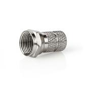 COAX F-Connector-recht M-7.0 mm kabelinvoer-5 stuks-doos