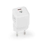 USB oplader 20W - 3.0A - 1 USB-C poort - wit - doos