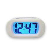 ALARMKLOK WIT BLAUW LED