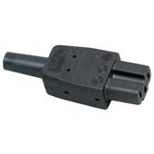 APPARAAT STEKKER 175°C  10 A, 250 V~ BEHUIZING: DUROPLAST