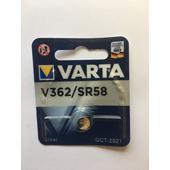 BATTERIJ ZILVER SR58 1,5V /ST SR721SW G11 362 /ST/7352