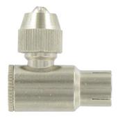 COAXSTEKKER HAAKS VROUW 6,5MM METAAL