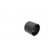 Eindtul zwart voor buis 20 mm 10st