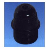 FITTING 1/2 DRAAD E27 ZWART 5057