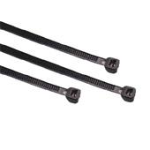 KABELBINDERSET  200 MM X 4,5 MM BLACK 100 PCS BAG