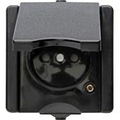 OPBOUW OUTDOOR CONTACTDOOS PROAQA IP44 ZWART