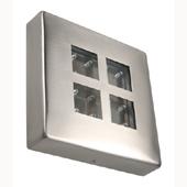 WANDLAMP RVS 16 SUPER BRIGHT LED IP44