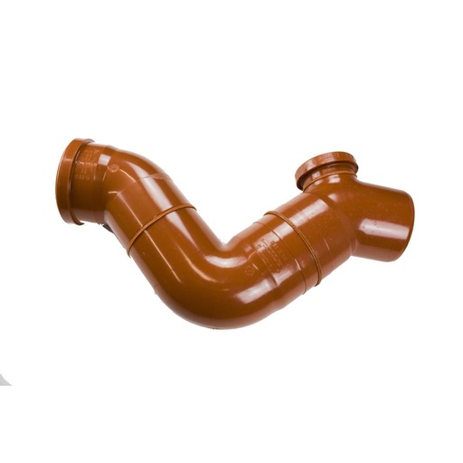 [90417] SCALA PLASTICS RIOLERING SIFON 110MM ROODBRUIN ref 6004.8110