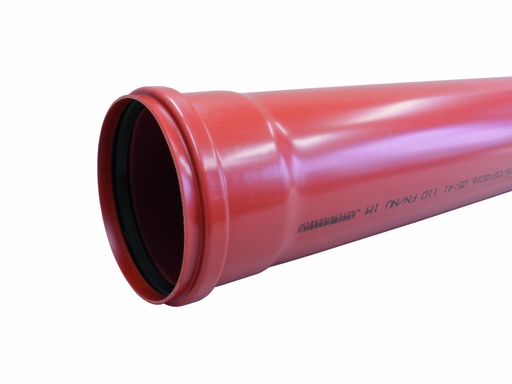 [90538] SCALA PLASTICS RIOOLBUIS FN 110-1M ROODBRUIN ref 6001.1101