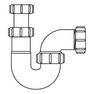 [89161] SCALA PLASTICS LIRA SIFON P-5/4-40MM ref 3105.0410