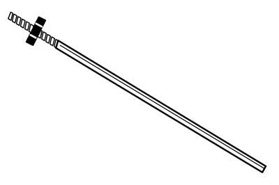 [87266] SCALA PLASTICS ALU-PROF LIGGER 32- 6M ref 7102.6611