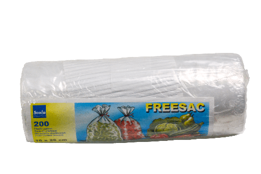 [88536] SCALA PLASTICS FREESAC 200ST 180X320MM 0.03MM ref 7203.3320
