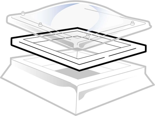 [90274] SCALA PLASTICS PVC VENTILATIERAAM 116X116 /DOOS ref 1405.2161