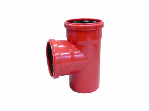 [90461] SCALA PLASTICS RIOOL T-STUK 110-87" ROODBRUIN ref 6003.1111
