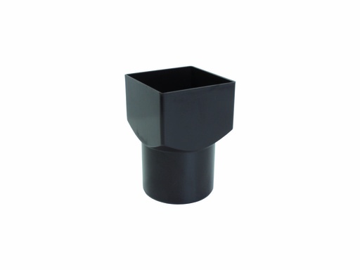 [90687] SCALA PLASTICS RWA OVERGANG 80X80-ROND 80 BRUIN ref 1510.9108
