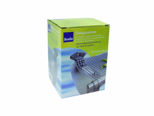 [88570] SCALA PLASTICS GOOTNET UNIVERSEEL 165MM X 6M ref 1502.0165