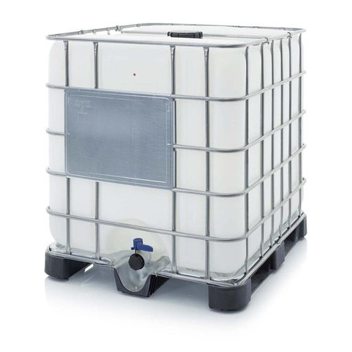 [92515] SCALA PLASTICS WATERVAT 1000LT + KRAANTJE (1.20M HOOG, 1M BREED) ref 7302.1111