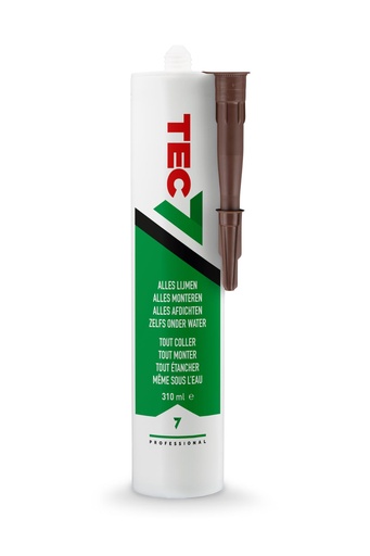[104351] Tec7 Bruin - patroon 310ML        ALLES AFDICHTEN, LIJMEN EN MONTERENref:5414195535462
