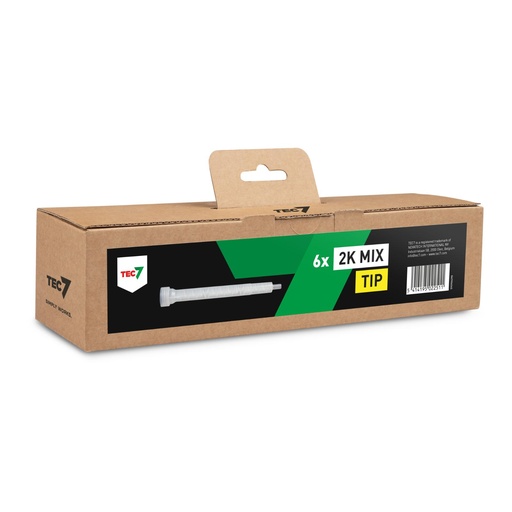 [1500] 2K mengtips + extension tubes (doosje 6 stuks) *NEWMENGTIP VOOR HET VERWERKEN VAN 2-K MIX FAST & SUPERFASTref:5414195022511