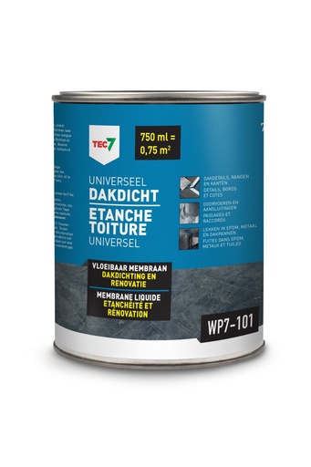[110566] WP7-101 Universeel Dakdicht 750ML  VLOEIBAAR MEMBRAANref:5414195011669