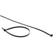 [47886] KABELBINDER 7.5x370MM HERSLUITBAAR ZWART 50st