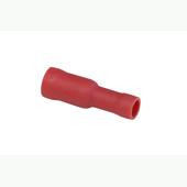 [48071] KABELSCH. GEISOL.ROOD 0,5-1,5MM ROND VROUW 10ST