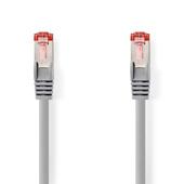 UTP Kabel Cat.6 - 20 m. - RJ45 - M<>M - Rond - grijs -doos