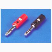 [7402] BANANENKLEM MAN ROOD + ZWART 4 STUKS