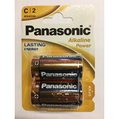 [7474] BATTERIJ ALKALINE R14 C PANASONIC 2ST/7329