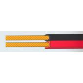 BOXEN KABEL RD/ZW 2X0.75 100M